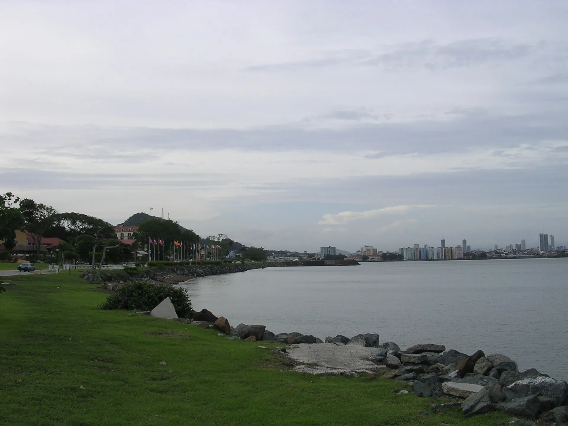 Panama City from the Amador Causeway