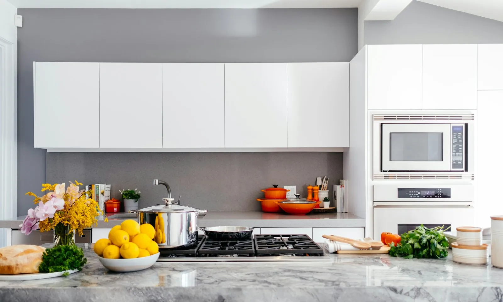 White kitchen