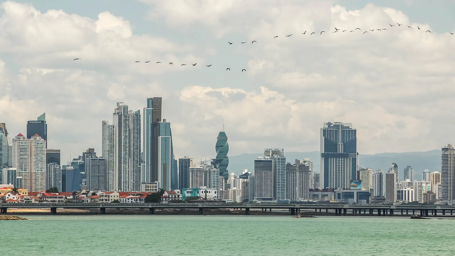 The Panama City skyline